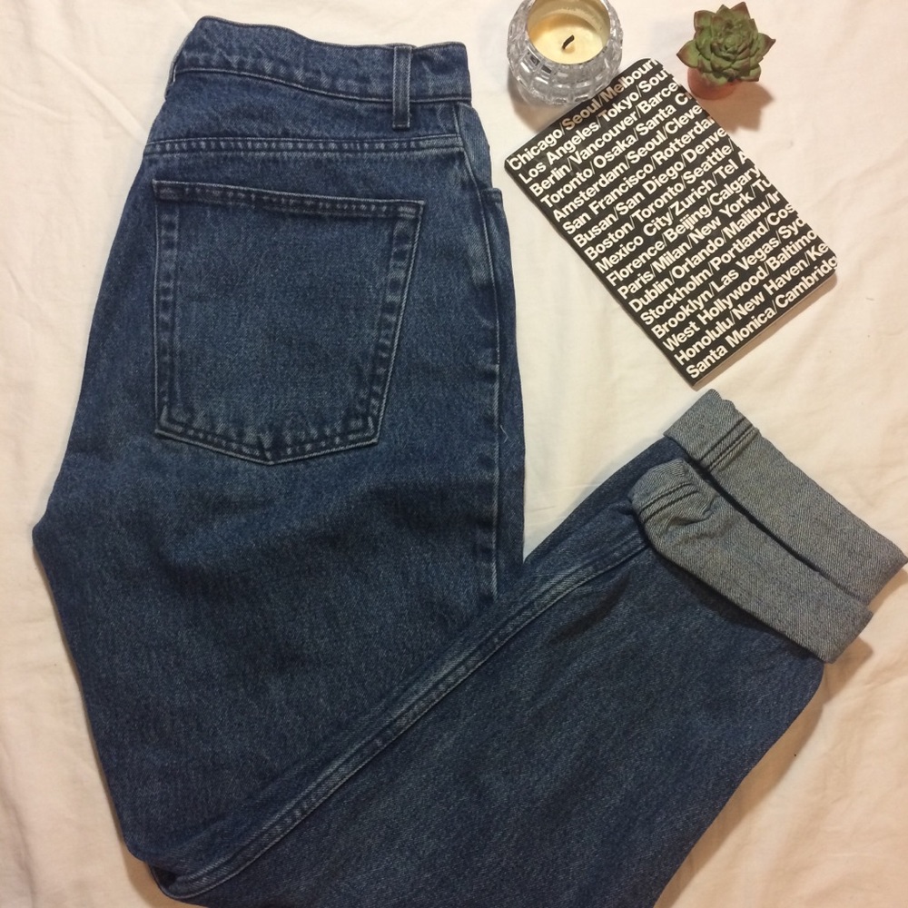 American apparel mom jeans!